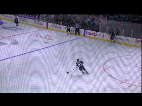 Jeff Carter scores on the PP vs. NY Rangers (HD)