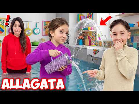 CASA ALLAGATA... FIGLIACHIARA E FIGLIODIEGO HANNO DISTRUTTO TUTTA LA CASA..