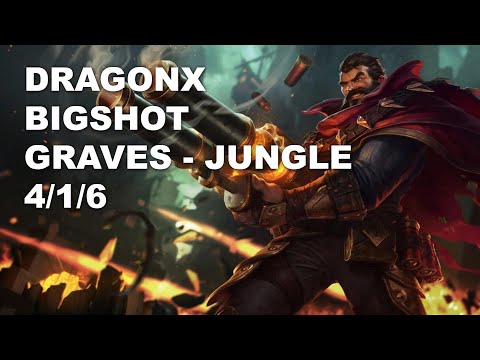 DragonX BigShot Jungle Graves vs Rek'Sai - KR Challenger Rank Game
