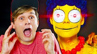 A TERRÍVEL VERDADE SOBRE OS SIMPSONS ☆ JOGO DE TERROR MACABRO ☆