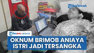 Tampang Oknum Brimob Penganiaya Istri hingga Pendarahan Otak di Ternate, Terancam Pasal Berlapis