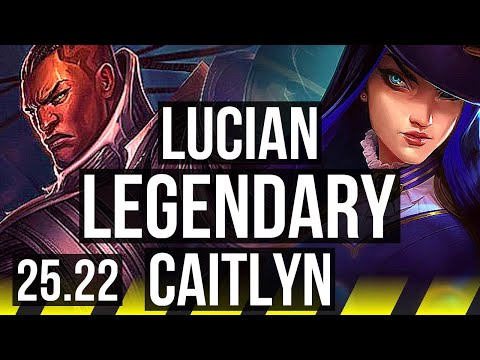 LUCIAN & Nami vs CAITLYN & Neeko (ADC) | Legendary, 17/4/13 | EUW Master | 25.22