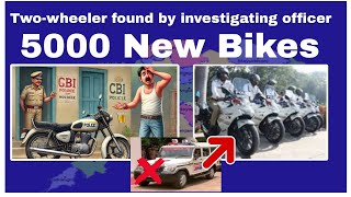 Two-wheeler found by investigating officer