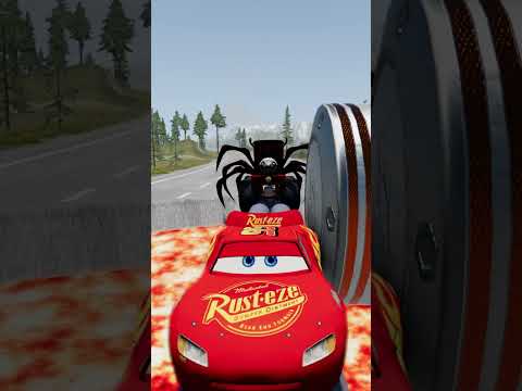 Pixar Cars Lava Bollard Crush – BeamNG.drive