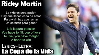 Download lagu Ricky Martin - La Copa de la Vida (Lyrics Spanish-English) (Español-Inglés) mp3