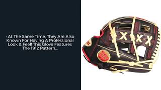 Video thumbnail: Wilson A1000 1912 12" Baseball Glove: WBW10013612