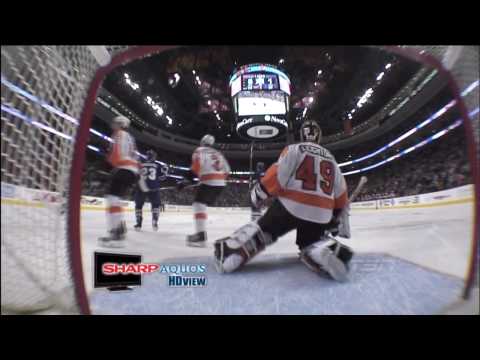 Alexei Ponikarovsky Goal - Leafs 2 - Flyers 5 - Jan 6th 2010 (HD)