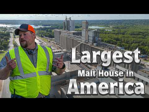 Our Walk In the Largest Malting House In America
