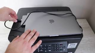 How To Connect New Macbook to Brother Printer - Without a Wireless Connection