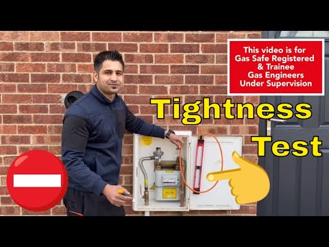 Trainee Plumber - Tightness Test Gas / Meter Checks
