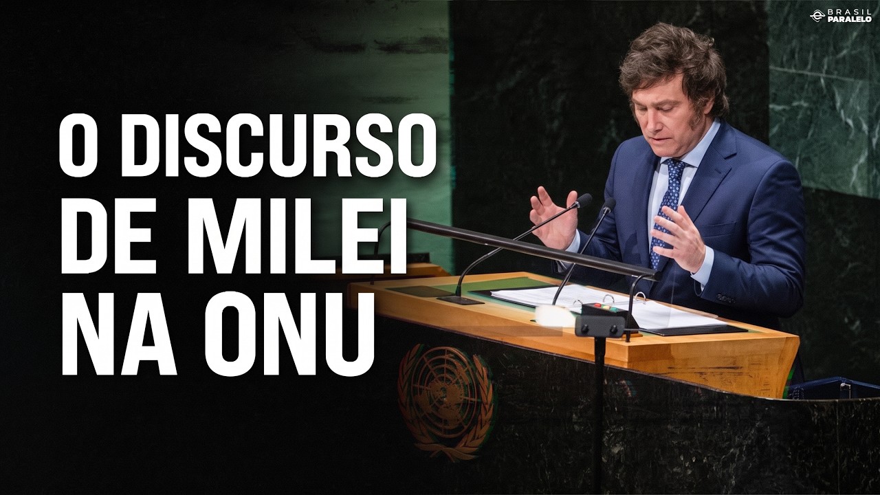 Veja o discurso completo de Javier Milei na ONU [LEGENDADO]
