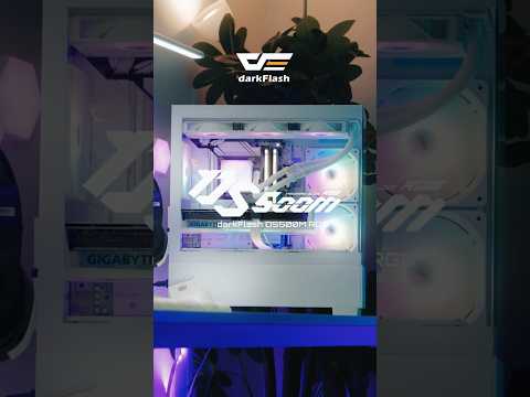 감성과 성능을 담은 프리미엄 미니 타워 PC 케이스 다크플래쉬 DS500M RGB #어항케이스 #DS500M #다크플래쉬