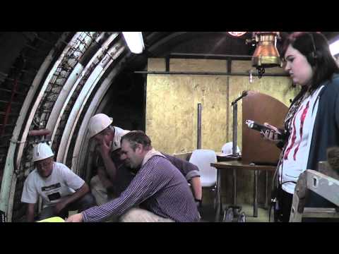 Lehrstollen Bergwerk West Filmaufnahmen WDR