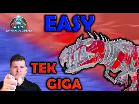 Where to Find HIGH Level 180 TEK Gigas on Extinction - This is NEXT Level! - Ark Survival Ascended