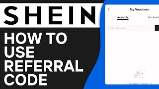 How To Use Referral Code On Shein - EASY Tutorial