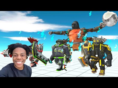 Hybrid Robo Gorilla VS. Rock & Roll Mutant Primate - ARBS Mobile