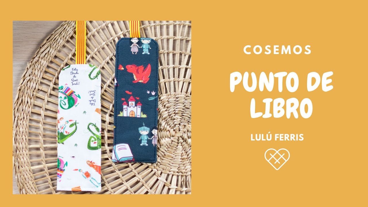 Tutorial costura #141: Punto de libro ¡muy fácil!