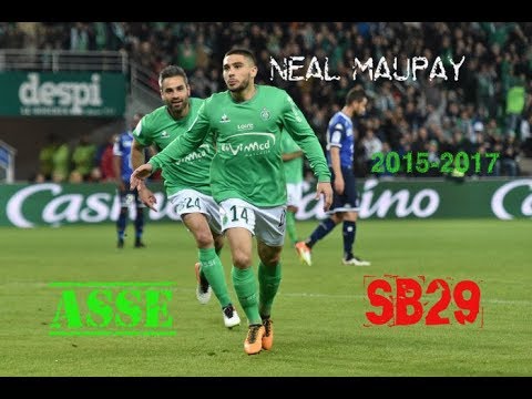 Neal Maupay All Goals & Assists | ASSE & SB29 2015-2017 | Welcome to Brentford FC