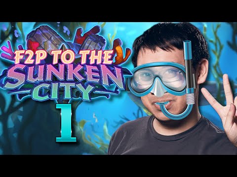 F2P to the Sunken City #01 - A New Free to Play Journey BEGINS! | Hearthstone
