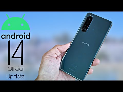 Sony Xperia 5 III Android 14 Update