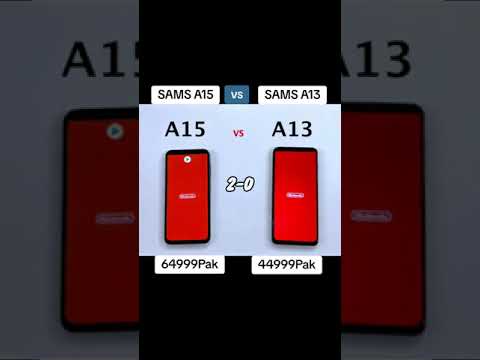 SAMSUNG A15 VS SAMSUNG A13 #galaxya15 #smartphone #vs #samsung #самсунг #samsungmobile #trending