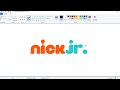 How To Draw Nick Jr Logo In MS Paint MS Paint Drawings Nick Jr Logo Drawing