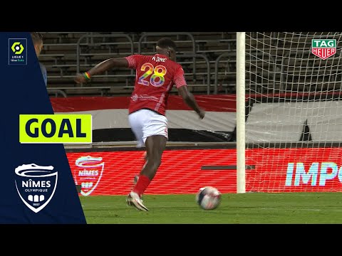Goal Moussa KONE (62' - NÎMES OLYMPIQUE) NÎMES OLYMPIQUE - OLYMPIQUE LYONNAIS (2-5) 20/21
