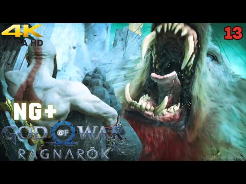 God of War Ragnarök Gameplay Walkthrough Part 13 FULL GAME [ PS5 4K 60FPS NG+ ] - No Commentary