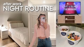 my night routine after work! 5-9 night routine