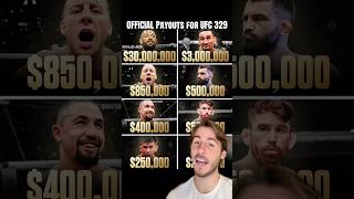 Official Payouts for UFC 329! #ufc #mma #ufc329