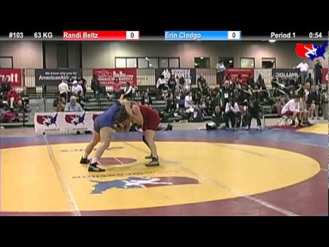 2011 U.S. Open FRI WM 63 KG: Randi Beltz vs. Erin Clodgo Cons. Semi