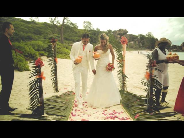 Wedding in La Digue Island, Seychelles