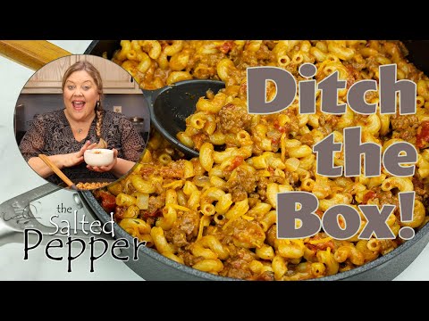 Homemade Hamburger Helper ~ Cheeseburger Macaroni