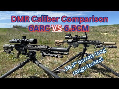 6ARC vs 6.5 Creedmoor- 14.5” dmr compare