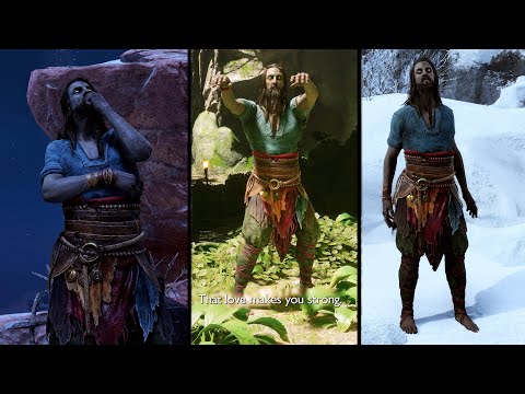 God of War Ragnarok - Finding the REAL Tyr in Prison + All of the Realms After Ending