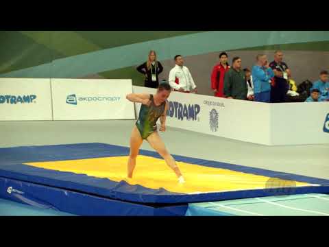 DANILENKO Viktoriia (RUS) - 2018 Trampoline Worlds, St. Petersburg (RUS) - Qualif Tumbling R1