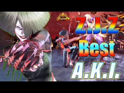 Street Fighter 6 🔥 ZJZ  Best A.K.I Brilliant Gameplay & Best Combos ! 🔥  Best High Level Gameplay