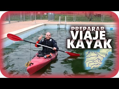 ✅ TRAVELING BY KAYAK - This is how preparing a kayak trip was