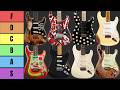 FAMOUS STRATOCASTER TIER LIST🤘