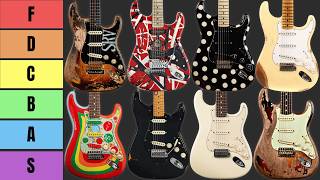 FAMOUS STRATOCASTER TIER LIST🤘