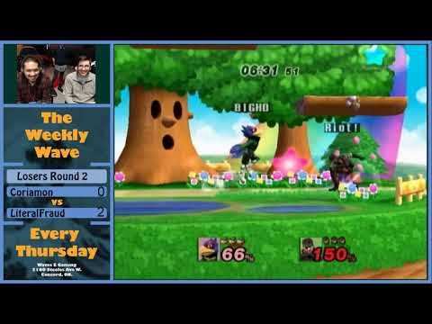 Coriamon (Falco) vs LiteralFraud (Snake) - Waves 11/14/2019