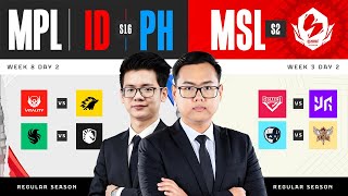 Download lagu [ Restream] MSL [S2] {W3D2}🔴MPL ID/PH [S16] {W8D2} 🇲🇲 LIVE🔴(Part4) mp3