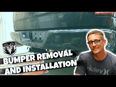 DODGE RAM BUMPER REMOVAL AND INSTALLATION