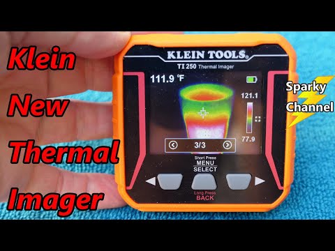 Klein New Thermal Imager TI250 Review and Demonstration