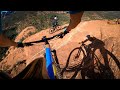 plenty to be scared of on hangover mountain biking sedona arizona