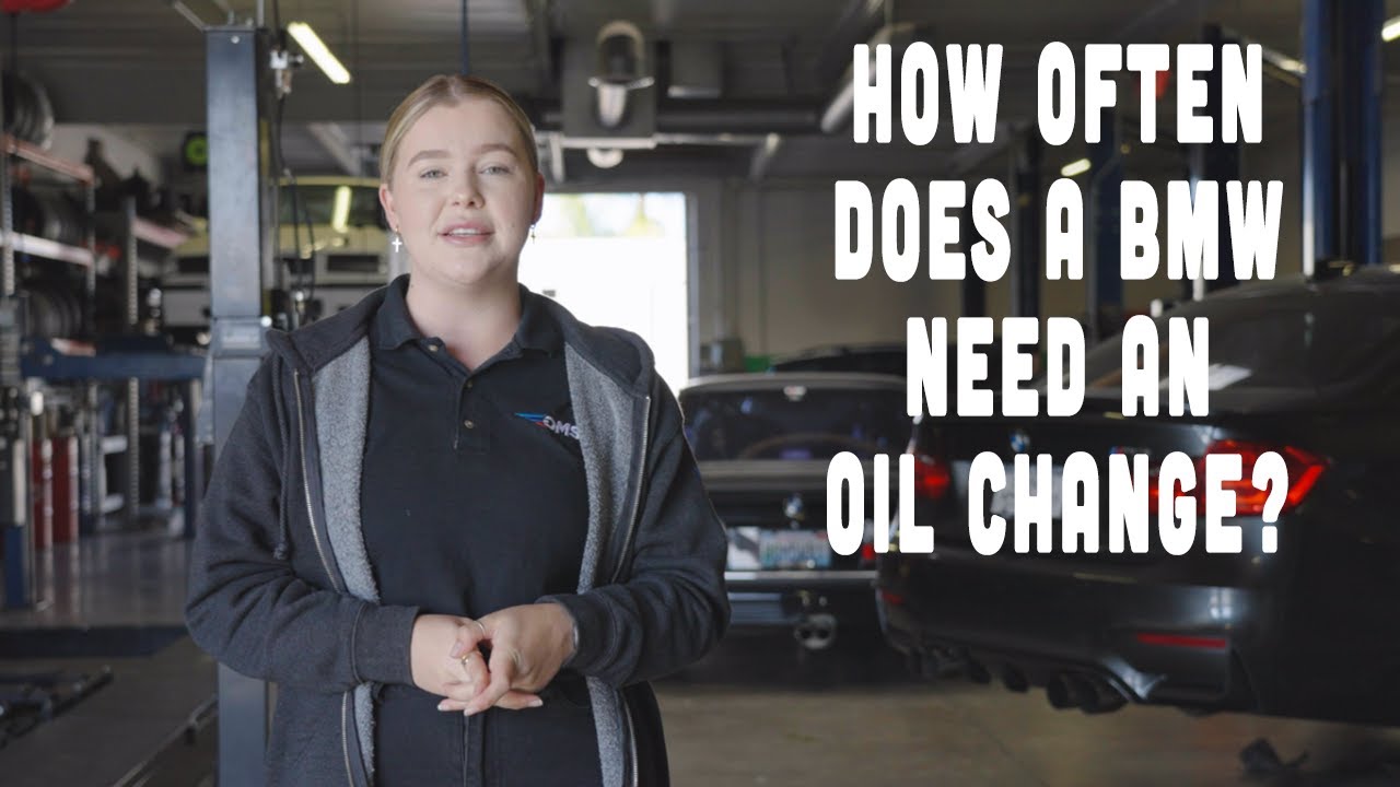 How often does a BMW need an oil change?