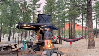 Escaping Reality for a Night | Big Bear Solo Camp