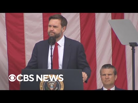 Vance says U.S. "must be cautious in sending our people to war" in Memorial Day remarks