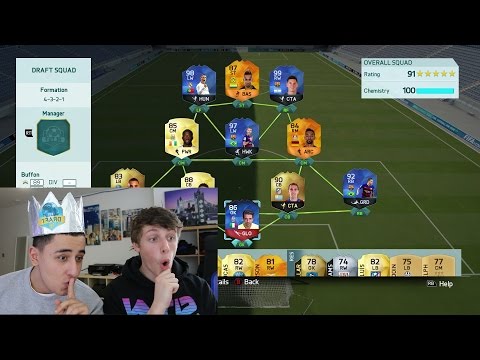 THE FASTEST FUT DRAFT ON YOUTUBE!! - FIFA 16