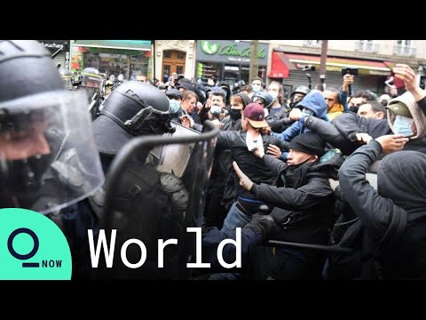 Paris Police Raid Illegal Outdoor Party